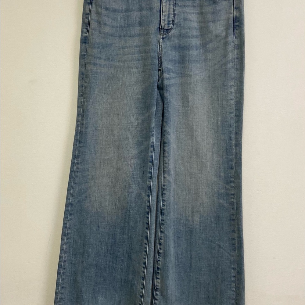 White House Black Market Light Blue Wide-Leg Jeans